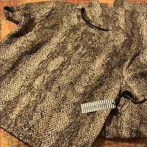 Haute Monde snake print top/bottom set